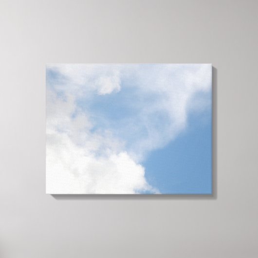 Fluffy Clouds Canvas Print Leinwanddruck (Vorderseite)
