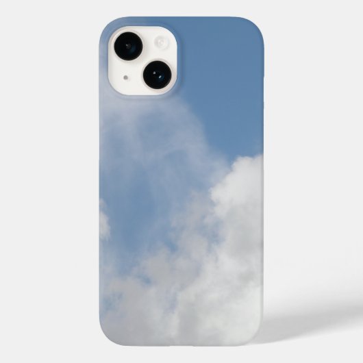 Fluffy Clouds Case-Mate iPhone Hülle (Rückseite)