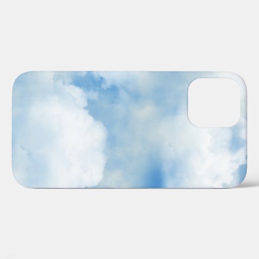 Fluffy Clouds Case-Mate iPhone Hülle (Rückseite (Horizontal))