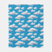 Fluffy Clouds Fleecedecke (Vorderseite)