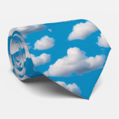 Fluffy Clouds Krawatte (Gerollt)