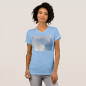 Fluffy Clouds Ladys T Shirt (Vorne ganz)