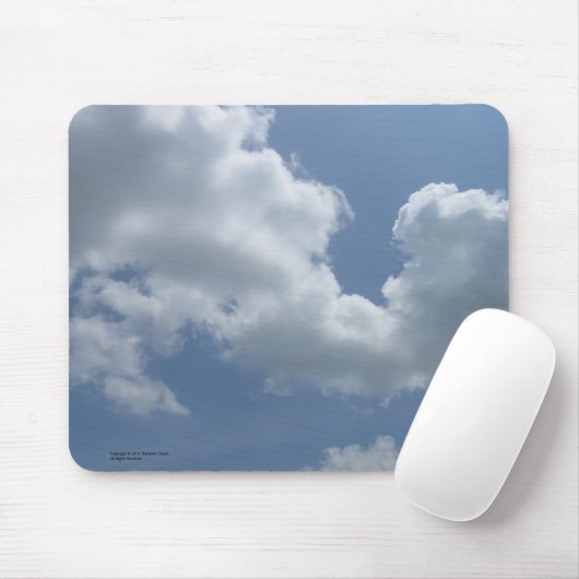 Fluffy Clouds mousepad (Mit Mouse)