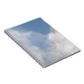 Fluffy Clouds Notebook Notizblock (Rechte Seite)