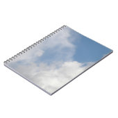 Fluffy Clouds Notebook Notizblock (Linke Seite)