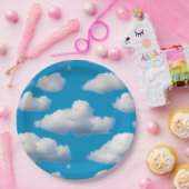 Fluffy Clouds Pappteller (Party)