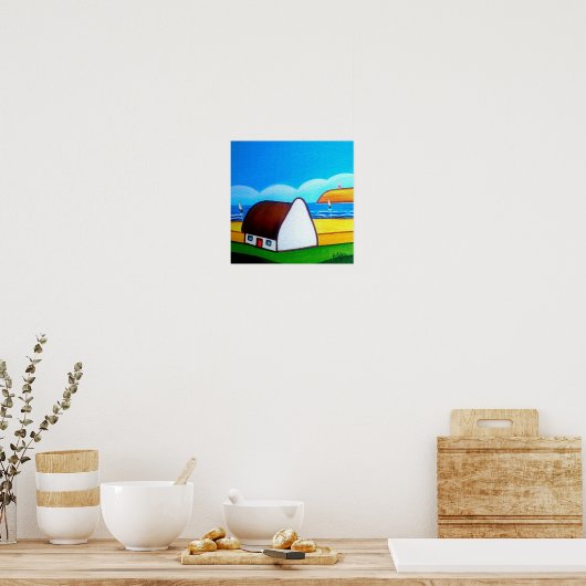 Fluffy Clouds Poster (Küche)