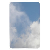 Fluffy Clouds Premium Magnet (Vertikal)