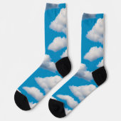 Fluffy Clouds Socken (Linkes Detail)