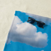 Fluffy Clouds Strandtuch (Beispiel)