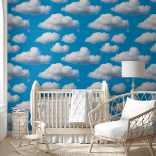 Fluffy Clouds Tapete