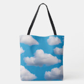 Fluffy Clouds Tasche (Rückseite)