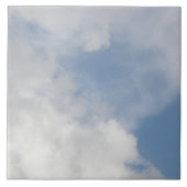 Fluffy Clouds Tile Fliese (Vorderseite)