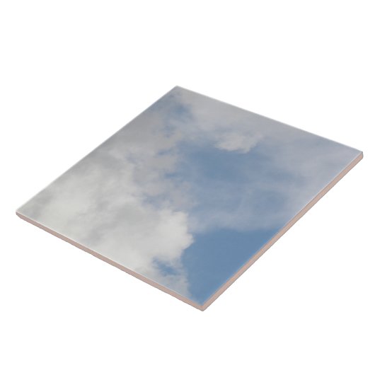 Fluffy Clouds Tile Fliese (Seite)