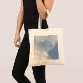 Fluffy Clouds Tote Bag Tragetasche (Vorderseite (Produkt))