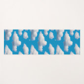 Fluffy Clouds Yogamatte (Vorderseite (Horizontal))