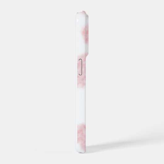 Fluffy Cotton Heart iPhone Hülle (Rechte Seite)