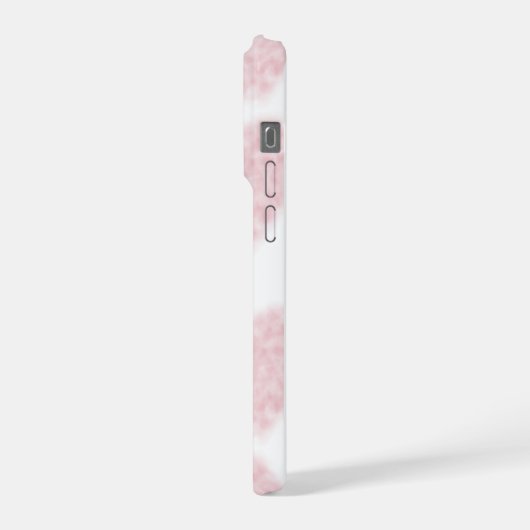 Fluffy Cotton Heart iPhone Hülle (Linke Seite)