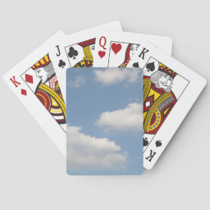 Fluffy Cumulus Clouds Playing Cards Spielkarten
