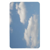 Fluffy Cumulus Clouds Premium Magnet (Vertikal)