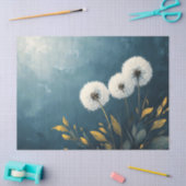 Fluffy Dandelions Malerei Decoupage Seidenpapier (Basteln)