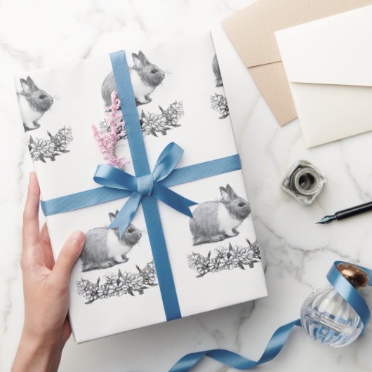 Fluffy des Kaninchens Geschenkpapier (Schenken)
