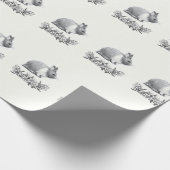 Fluffy des Kaninchens Geschenkpapier (Ecke)