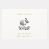 Fluffy des Kaninchens Geschenkpapier Set (Vorderseite 2)