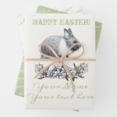 Fluffy des Kaninchens Geschenkpapier Set (Beispiel)