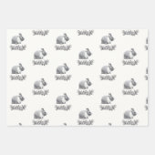 Fluffy des Kaninchens Geschenkpapier Set (Vorderseite 3)