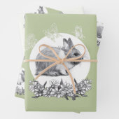 Fluffy des Kaninchens Geschenkpapier Set (Beispiel)