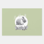 Fluffy des Kaninchens Geschenkpapier Set (Vorderseite)