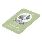 Fluffy des Kaninchens Magnet (Linke Seite)