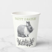 Fluffy des Kaninchens Pappbecher (Vorderseite)