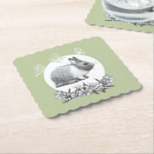 Fluffy des Kaninchens Untersetzer (angewinkelt)