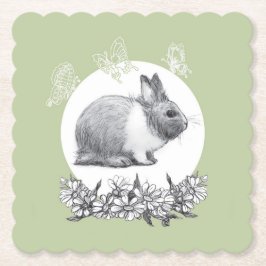 Fluffy des Kaninchens Untersetzer