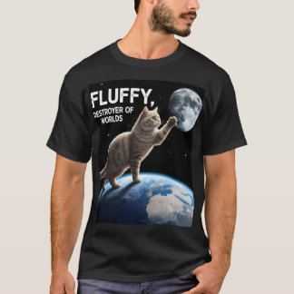 Fluffy, Destroyer of Worlds T-Shirt