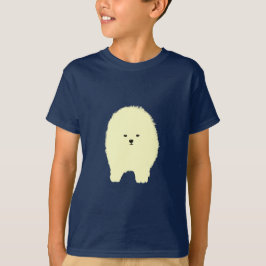 Fluffy Dog, Spitz Dog DrawingT-Shirt T-Shirt