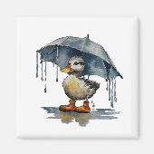 Fluffy Duckling Magnet (Vorne)