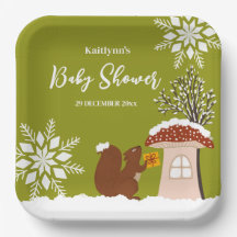 Fluffy Eichhörnchen Geschenk Winter Baby Dusche