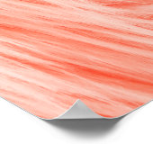 Fluffy-Fake-Spinnstoff-Pelz Poster (Ecke)