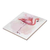 Fluffy Flamingo Fliese (Seite)