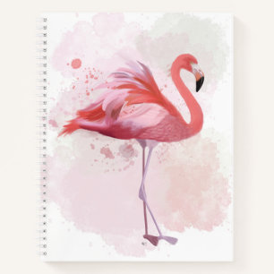 Fluffy Flamingo Notizblock