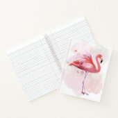 Fluffy Flamingo Notizblock (Innenseite)