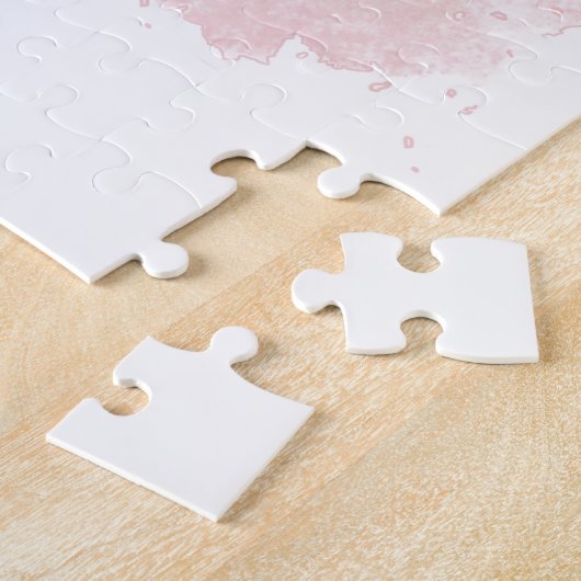 Fluffy Flamingo Puzzle (Seite)