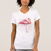 Fluffy Flamingo T-Shirt (Vorderseite)