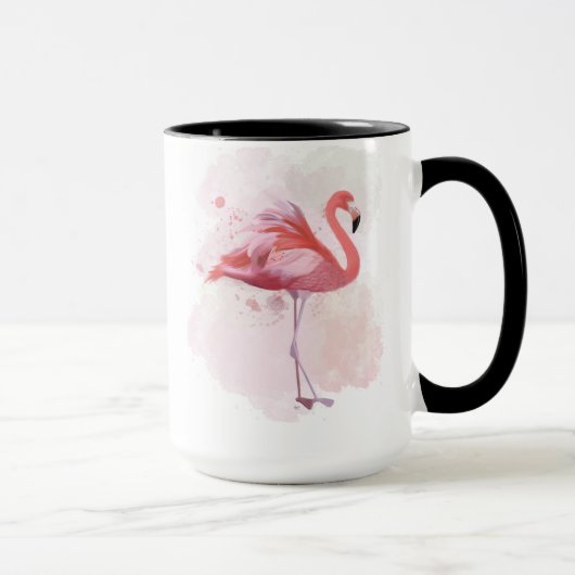 Fluffy Flamingo Tasse (Rechts)