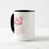 Fluffy Flamingo Tasse (Vorderseite Links)