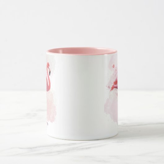 Fluffy Flamingo Tasse (Zentrum)