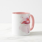 Fluffy Flamingo Tasse (VorderseiteRechts)